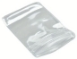 Preview: Münz-Hüllen aus glasklarer PVC-Folie, 50 x 70 mm, 50er-Packung